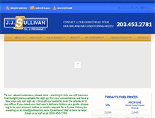 Tablet Screenshot of jjsullivaninc.com